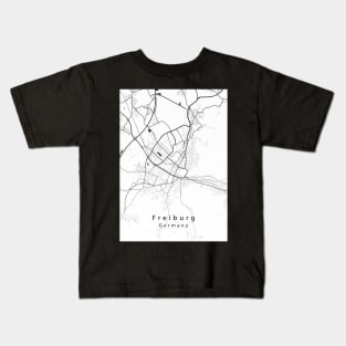 Freiburg Germany City Map Kids T-Shirt